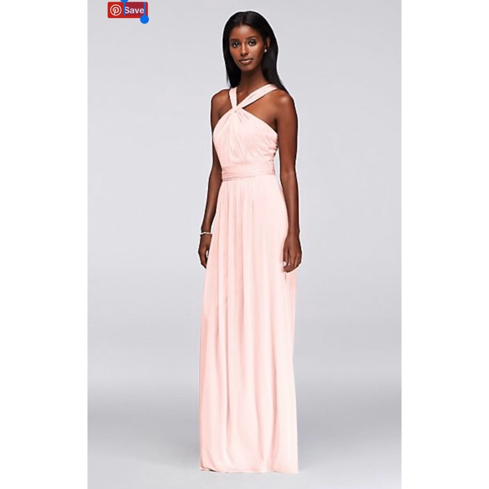 Mesh brides maids dress